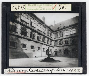 Vorschaubild Nürnberg, Rathaushof, 1616-1622 Diasammlung